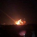 Udari na Ukrajinu: Noćni napad dronova ostavio Odesu u plamenu (video)