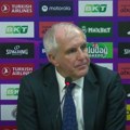 Željko Obradović nakon poraza od Efesa: "Nema objašnjenja, krivica na mene! Ne pamtim ovako loš Partizan"