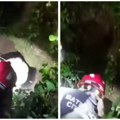 Muškarac upao u jamu duboku 20 metara! Drama kod Valjeva, ovako je izledala akcija spasavanja (Video)
