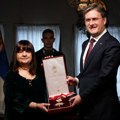 Ministar Selaković uručio Karađorđevu zvezdu književnici Ljiljani Habjanović Đurović