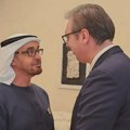 Mohamed bin Zajed u poseti Srbiji, dočekao ga Vučić FOTO