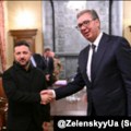 Susret Zelenskog i Vučića u Ukrajini na prvom samitu 'Karpatske osmorke'