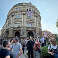 Skup podrške Filozofskom fakultetu danas ispred Univerziteta u Nišu