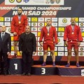 Дарко Ристић освојио бронзану медаљу на ЕП у самбоу