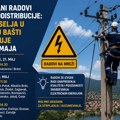 Planirani radovi Elektrodistribucije: Više naselja u Bajinoj Bašti bez struje 21. i 22. maja