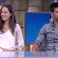 Ana i Novak nisu išli u emisije posle ovoga! Voditelj ih "spajao", a Đoković pocrveneo! (video)