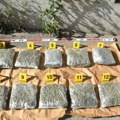Hapšenje na magistrali bijelo polje-Kolašin: U gepeku 10 kilograma marihuane (foto)