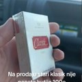 Stara kutija cigareta "Klasik" na prodaji: Cena za ovu paklicu nostalgije je čak 100 evra!