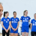 Ministar Gajić posetio odbojkašice Srbije koje se pripremaju za Ligu nacija