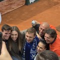 FOTO Međedović sa šalom Novog Pazara slavio pobedu na Rolan Garosu