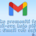 Kako promeniti font email-ova koje pišete na Gmail veb sajtu