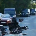 VIDEO: Policija blokirala ulaz u Bački Petrovac, stigli i pripadnici interventne jedinice