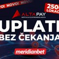 УПЛАТА ПУТЕМ АЛТА ПАИ МЕЊАЧНИЦА – МЕРИДИАН ЈЕ ТУ НА ПРЕКО 2.500 ЛОКАЦИЈА ШИРОМ СРБИЈЕ!