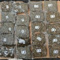 Drogu krio U kamionu Pao sa skoro 22 kilograma marihuane na graničnom prelazu Gostun