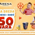 Dečija sreda u Areni donosi film, kokice i sokić za 350 dinara