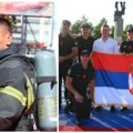 (Foto) Novosađanin Slobodan Paprić među „najjačim vatrogascima“ u Sankt Peterburgu odmerio znanje, snagu i izdržljivost s…