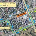 Autobusi na linijama 9, 12, 13, 18A i 18B sutra saobraćaju izmenjenom trasom
