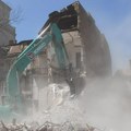 FOTO Ceo blok nestaje u oblaku prašine: Nastavljeno rušenje na Slaviji, priprema se teren za luks zgrade Dejana Stankovića
