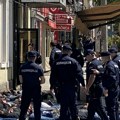 Hapšenja nakon sukoba huligana kod Vukovog spomenika u Beogradu (FOTO)