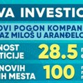 Svečano otvaranje novog proizvodnog pogona "Knjaz Miloš": Prisustvovaće i predsednik Srbije Vučić