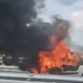 Buktinja progutala kombi na auto-putu kod Novog Sada: Vozilo nestalo za par minuta
