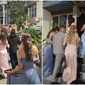 Maturanti iz Požege umesto na matursko veče, ispred suda u Užicu zbog uhapšenog druga