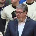 Uživo: Vučić se obraća iz Palate Srbija, emotivan govor posle dirljivog susreta