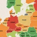 Objavljena nova karta Evrope: Srbija potpuno u zelenom, a Nemačka u crvenom, ovo je razlog