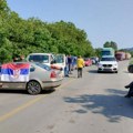U Rudaru kod Kuršumlije blokiran put ka Prištini, ali samo za kamione i autobuse kosovskih tablica