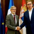 "Poslednje pripreme pred dolazak Makrona": Vučić sa Pjerom Košarom FOTO