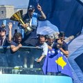 Skandalozna proslava u Napulju: Fudbaler Napolija razvio zastavu tzv. Kosova