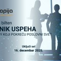 Tematski bilten "Dnevnik uspeha - Ko su ljudi koji pokreću poslovni svet" 16. decembra na eKapiji
