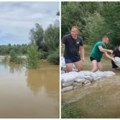 Poplavni talas krenuo iz Hrvatske u Srbiju Tamo reka nosi sve pred sobom