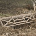 Klizište u Srbiji zgužvalo most i odnelo ga: Uništen i početak vodopada, survala se ogromna količina zemlje