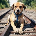 Monstruozno: Psa vezali za šine da ga pregazi voz Mašinovođa heroj na vreme reagovao (foto)