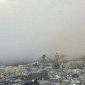 Ugašeno 70 odsto požara na deponiji Golo brdo kod Novog Pazara