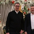 "Uz tradicionalno srpsko gostoprimstvo potvrdili smo snažne odnose" Vučić ugostio predsednika Slovačke na večeri: "Zahvalan…