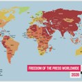 Индекс РСФ-а за 2026: Слобода штампе на најнижем нивоу у последњих 25 година, Србија најгора у региону