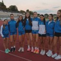 Mlade atletičarke AS023 šeste u Srbiji: Uspešan završetak stadionske sezone u Kraljevu Atletski klub AS023
