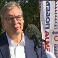 Vučić u Borskom kraju: "Da me oterate iz naroda ne možete, primio me večeras drug iz vojske na noćenje"
