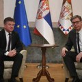Vučić razgovarao Sa Lajčakom: "Još jednom sam upozorio da je srpski narod na KiM izložen najžešćoj torturi u poslednjih…