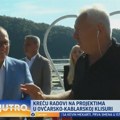 PRATITE OVDE UŽIVO - Vesić obilazi radove u Međuvršju, Ovčar Banji i kablarskom putu