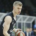 Novi problem za Partizan: Još jedan košarkaš crno-belih iznet sa terena