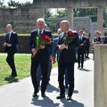 Gruško položio cveće na Spomen-groblju oslobodilaca Beograda, sastao se sa Popovićem i Vulinom /foto/
