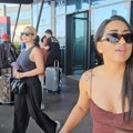 Maja i Zejna oči u oči na aerodromu! Pevačica se "pogubila" kad je videla Berovićevu, pogledajte snimak