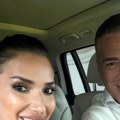 "Izlazak sa tatom": Ćerka Željka Joksimovića se skockala do bola: Mina grmi u dekoltiranoj haljini koju svi komentarišu, a u…