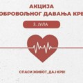 Spasite nekome život: Vanredna akcija dobrovoljnog davanja krvi u Somboru, u četvrtak, 3. jula