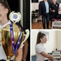 Bečej ponosan na evropsku šampionku Svečano dočakani Sonja Vukšić i trener Žarko Radić