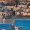 Sumnjiva osoba bila sa Markom Ljubišom Kanom pre pucnjave: Napadač mu pucao u glavu, ljudi skakali u bazen (Video)