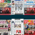 Naslovne strane sutrašnjih novina: Prelistavanje štampe za utorak, 2. decembar 2025. godine